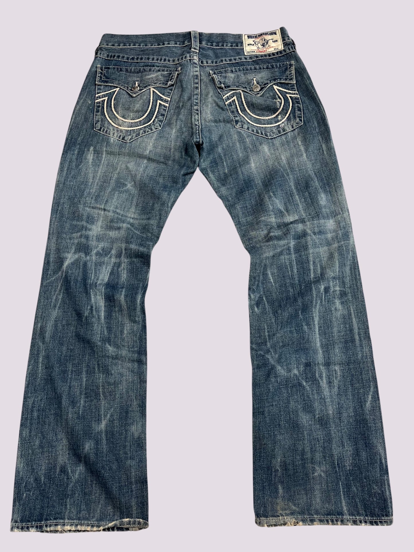 True Religion Straight Jeans Gr 36