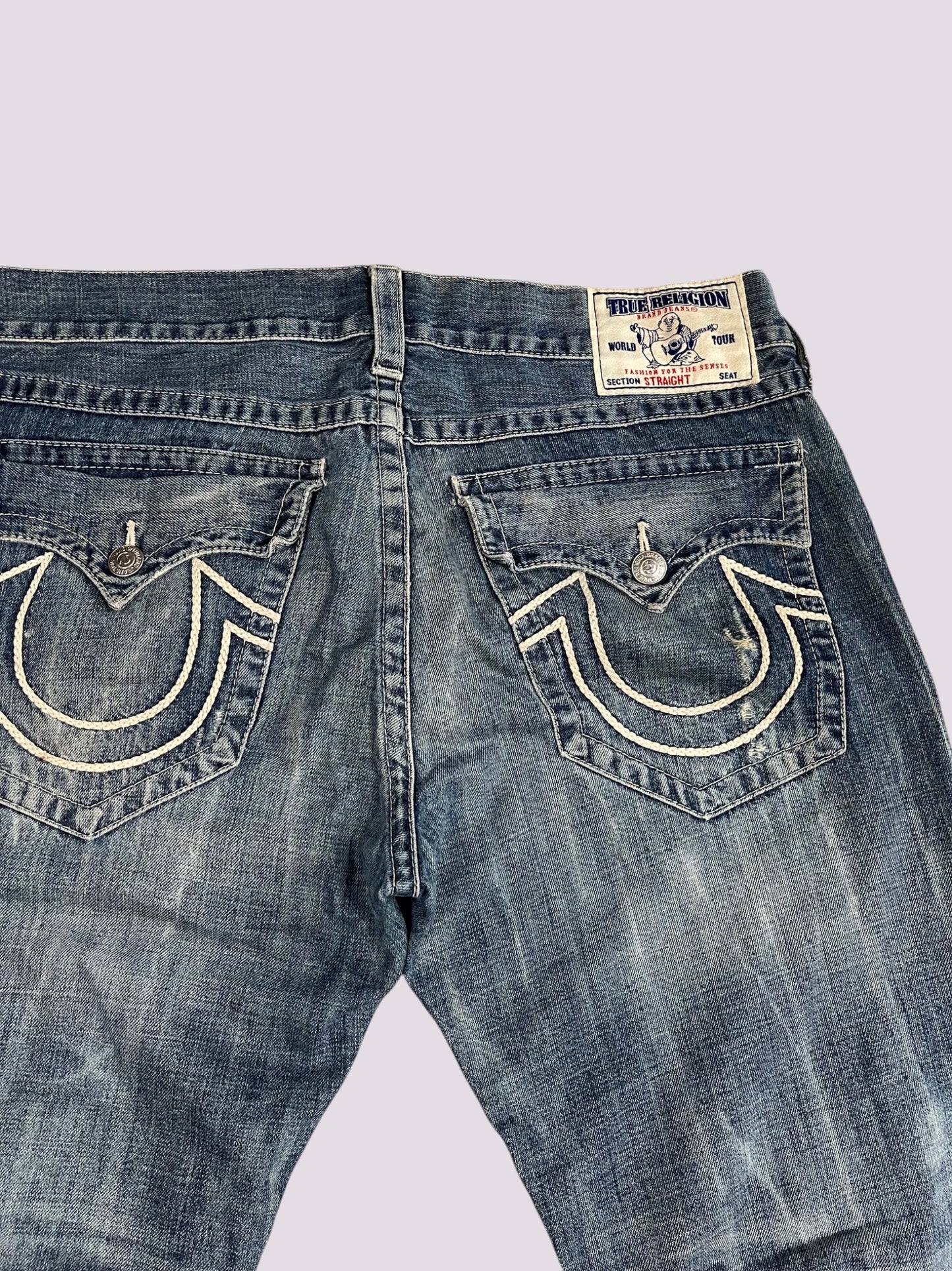 True Religion Straight Jeans Gr 36