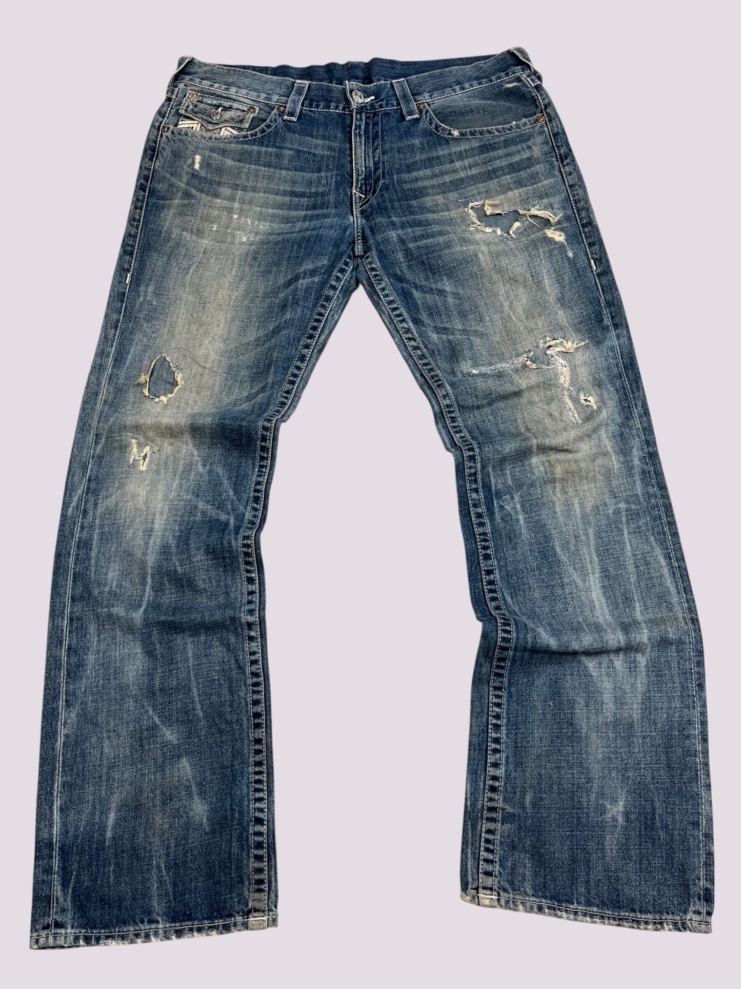 True Religion Straight Jeans Gr 36