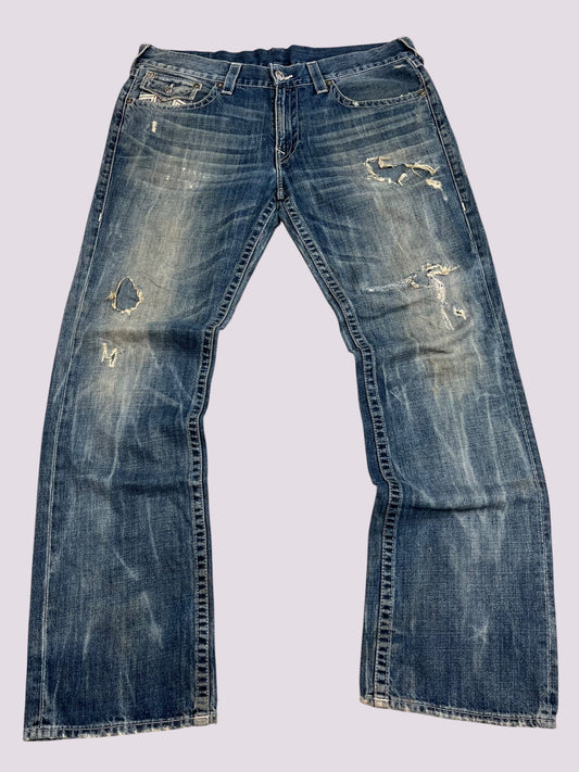 True Religion Straight Jeans Gr 36