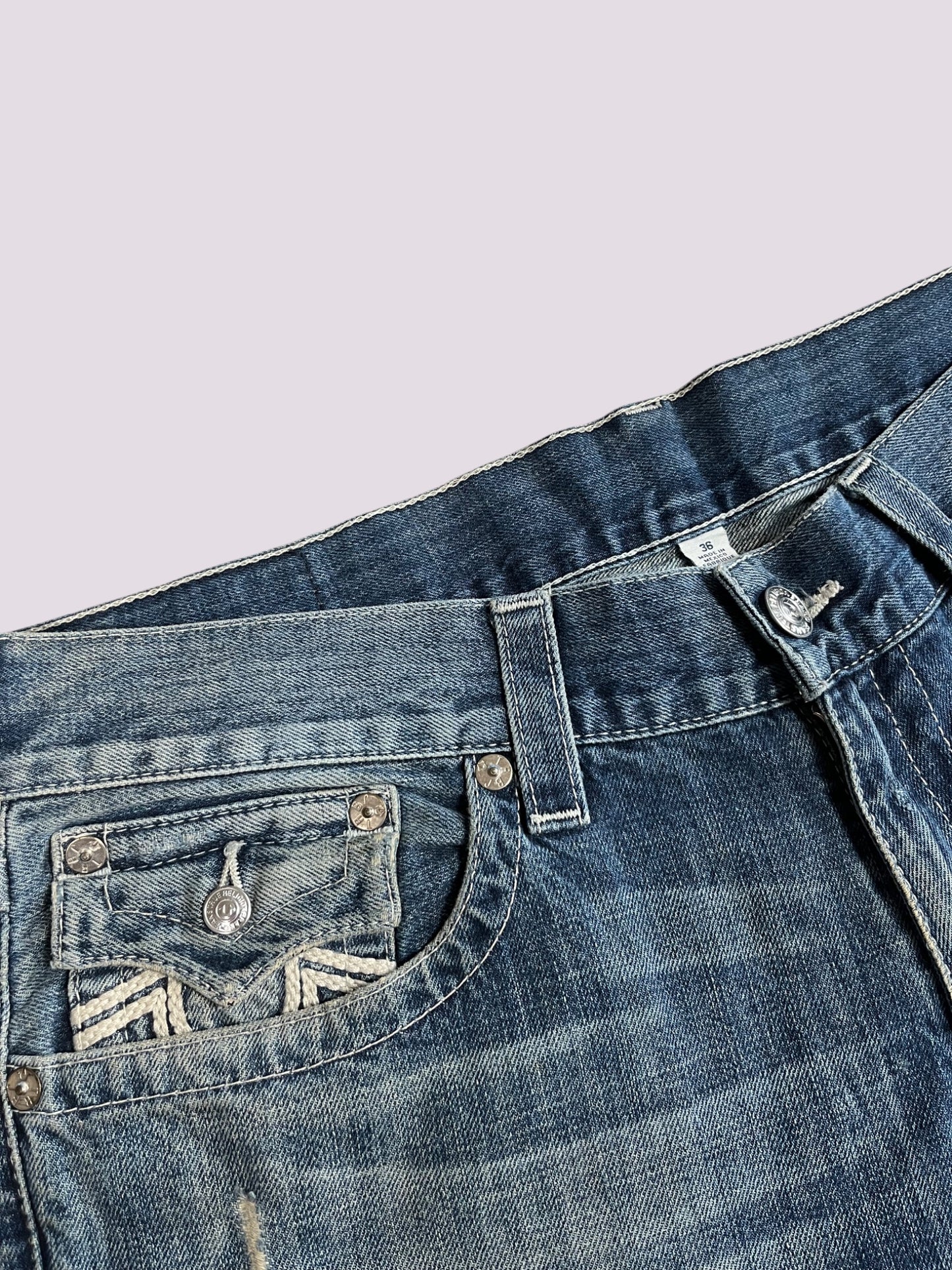 True Religion Straight Jeans Gr 36