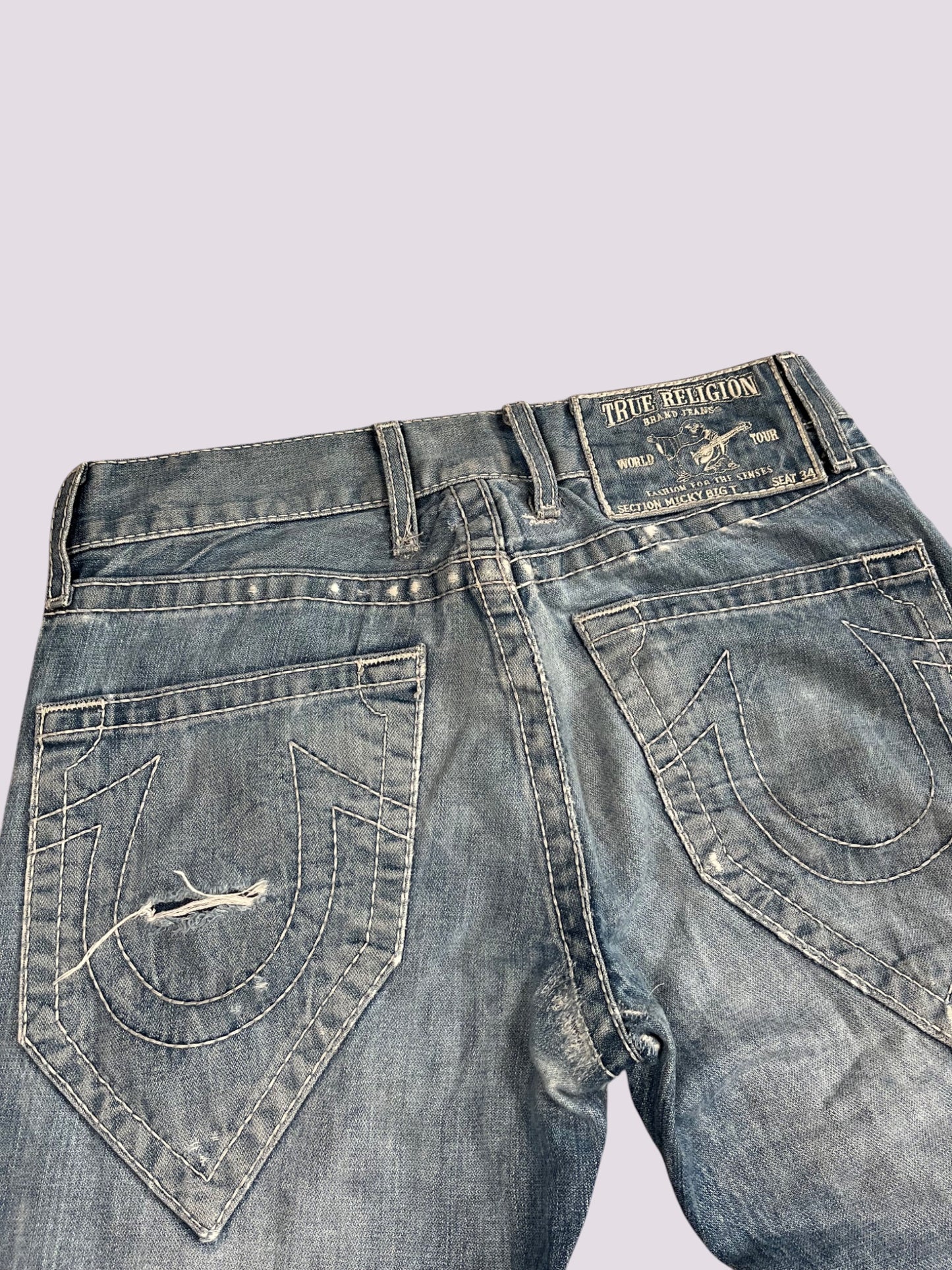 True Religion Straight Leg Jeans Gr 30
