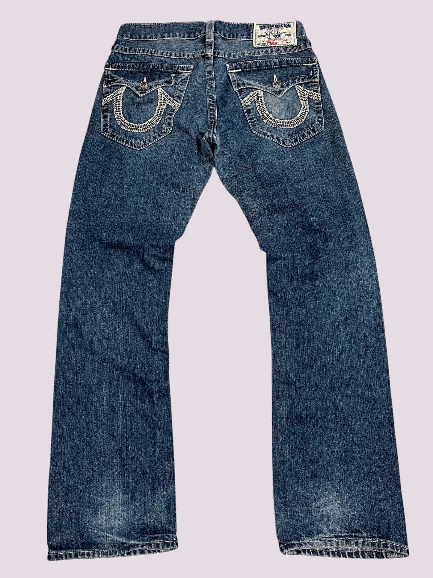 True Religion Straight Leg Jeans Gr 32