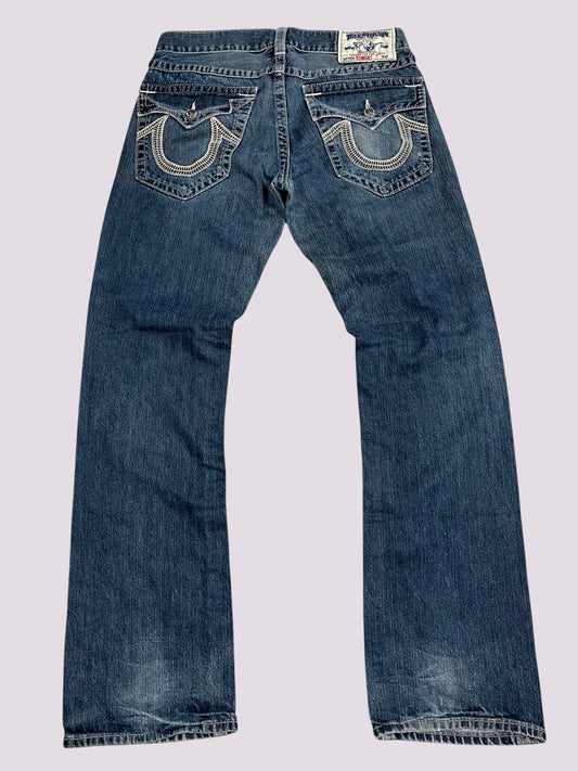 True Religion Straight Leg Jeans Gr 32