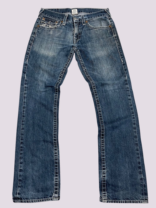True Religion Straight Leg Jeans Gr 32