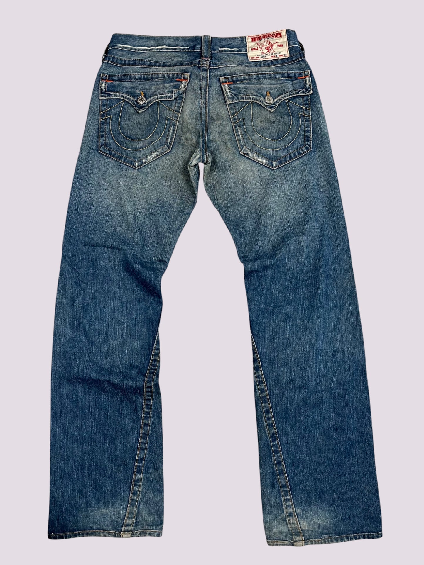 True Religion Straight Leg Jeans Gr 34