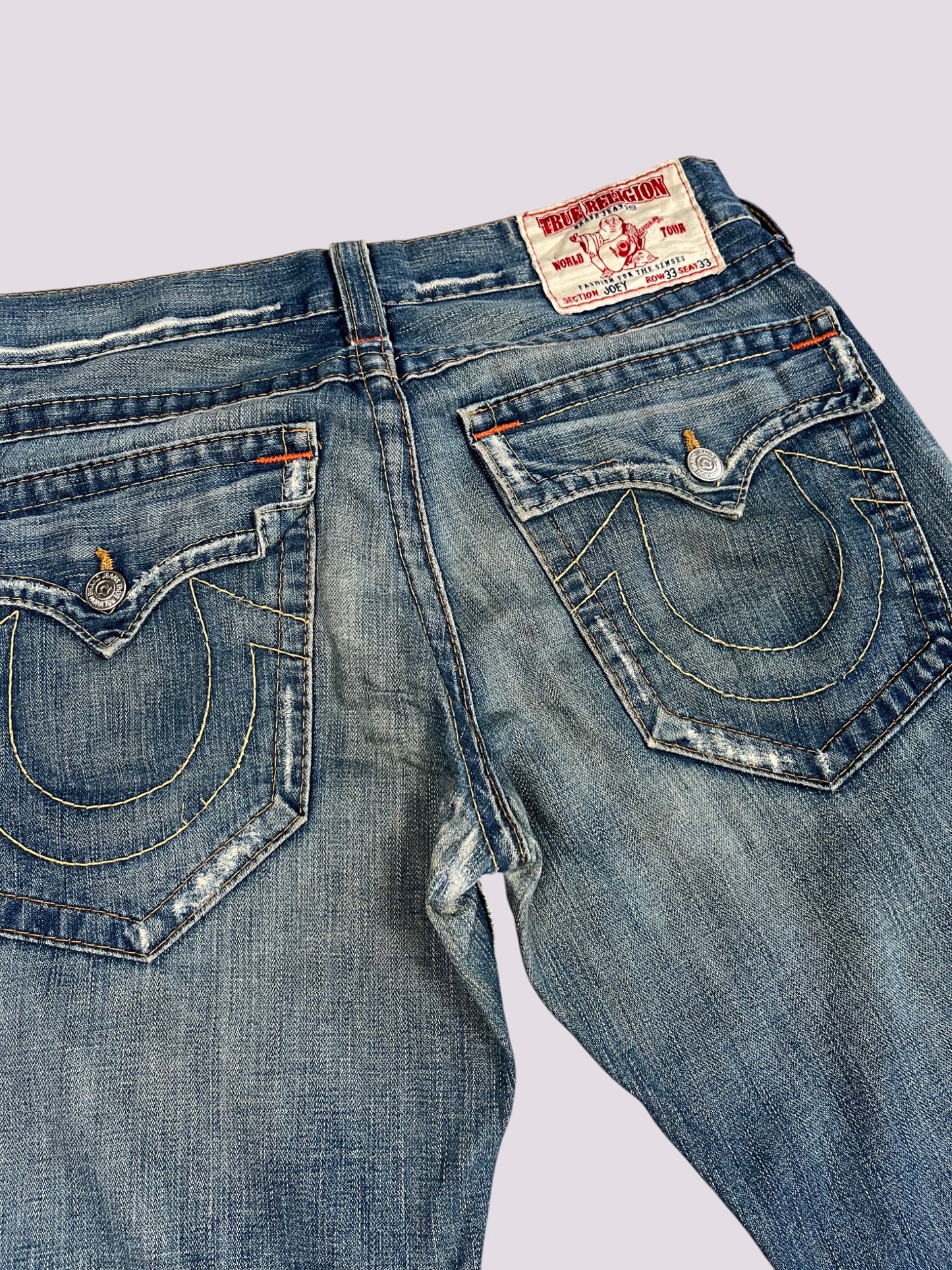 True Religion Straight Leg Jeans Gr 34