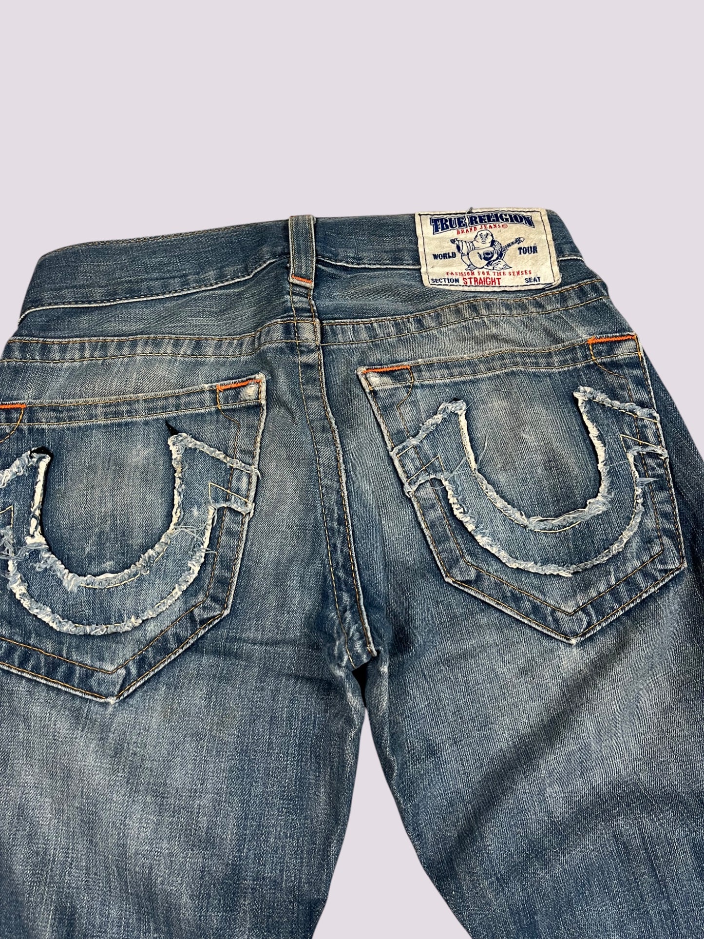True Religion Straight Leg Jeans Gr 28
