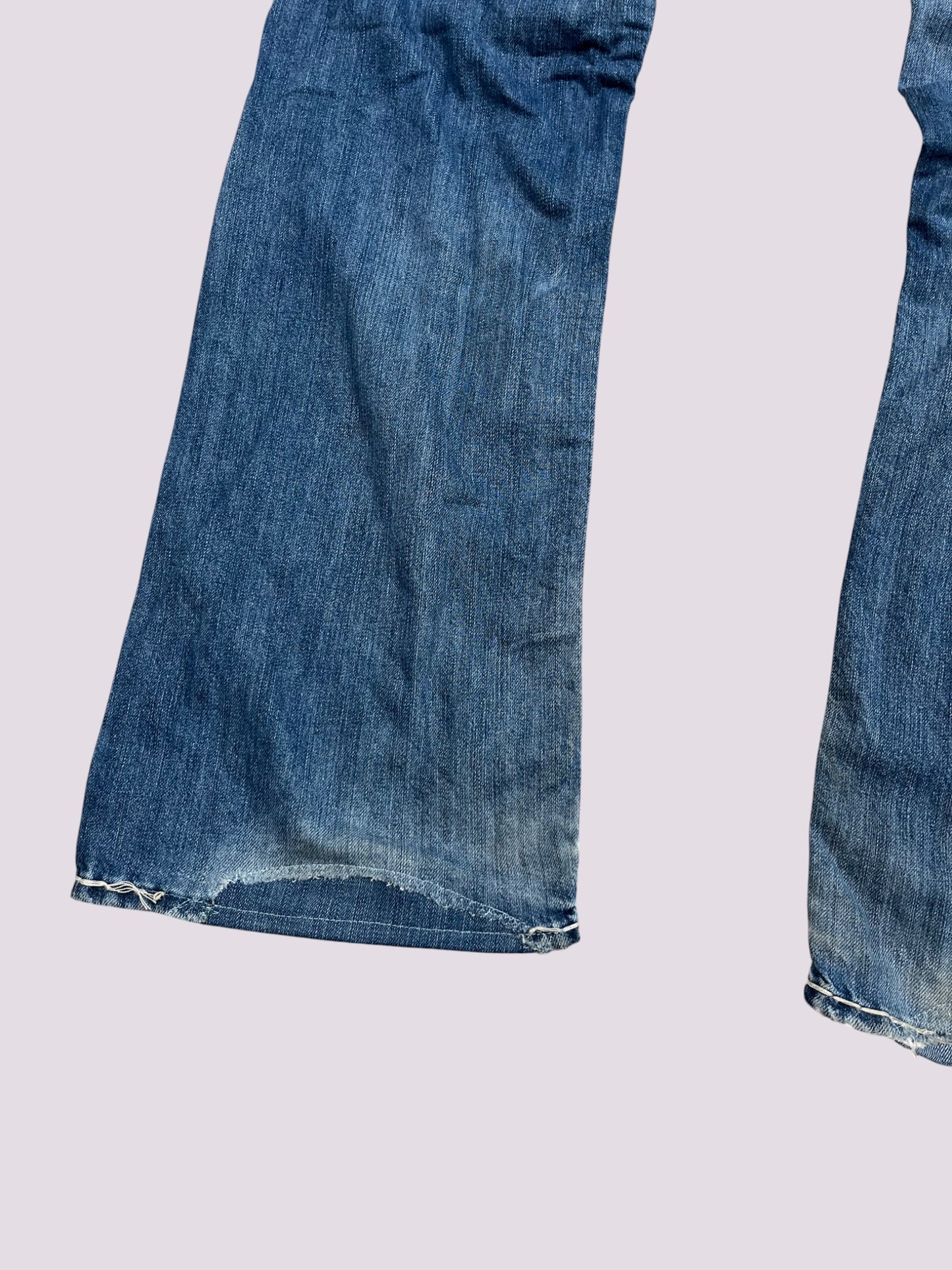 True Religion Flared Baggy Jeans Gr 38