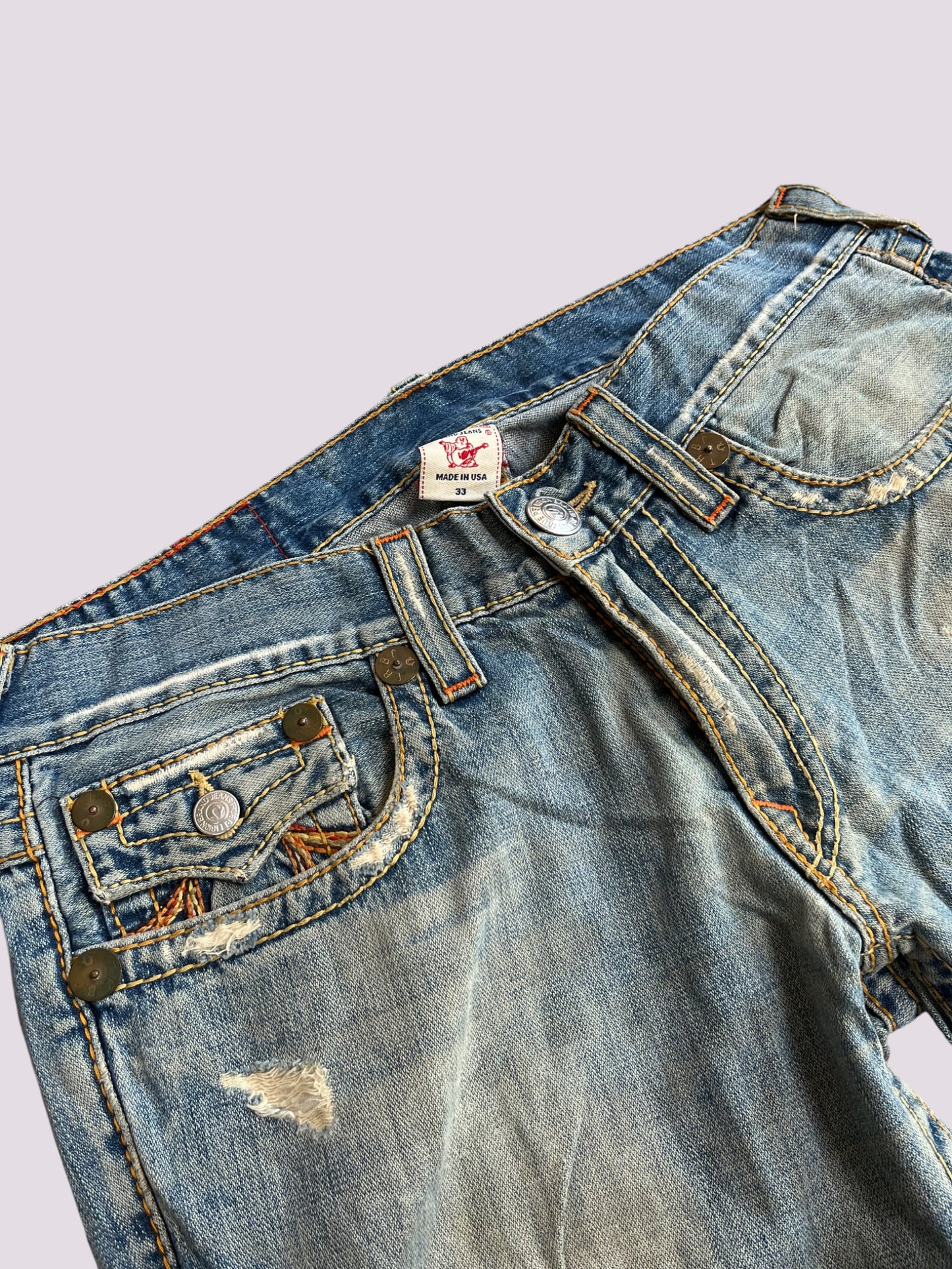 True Religion Flared Jeans Gr 36
