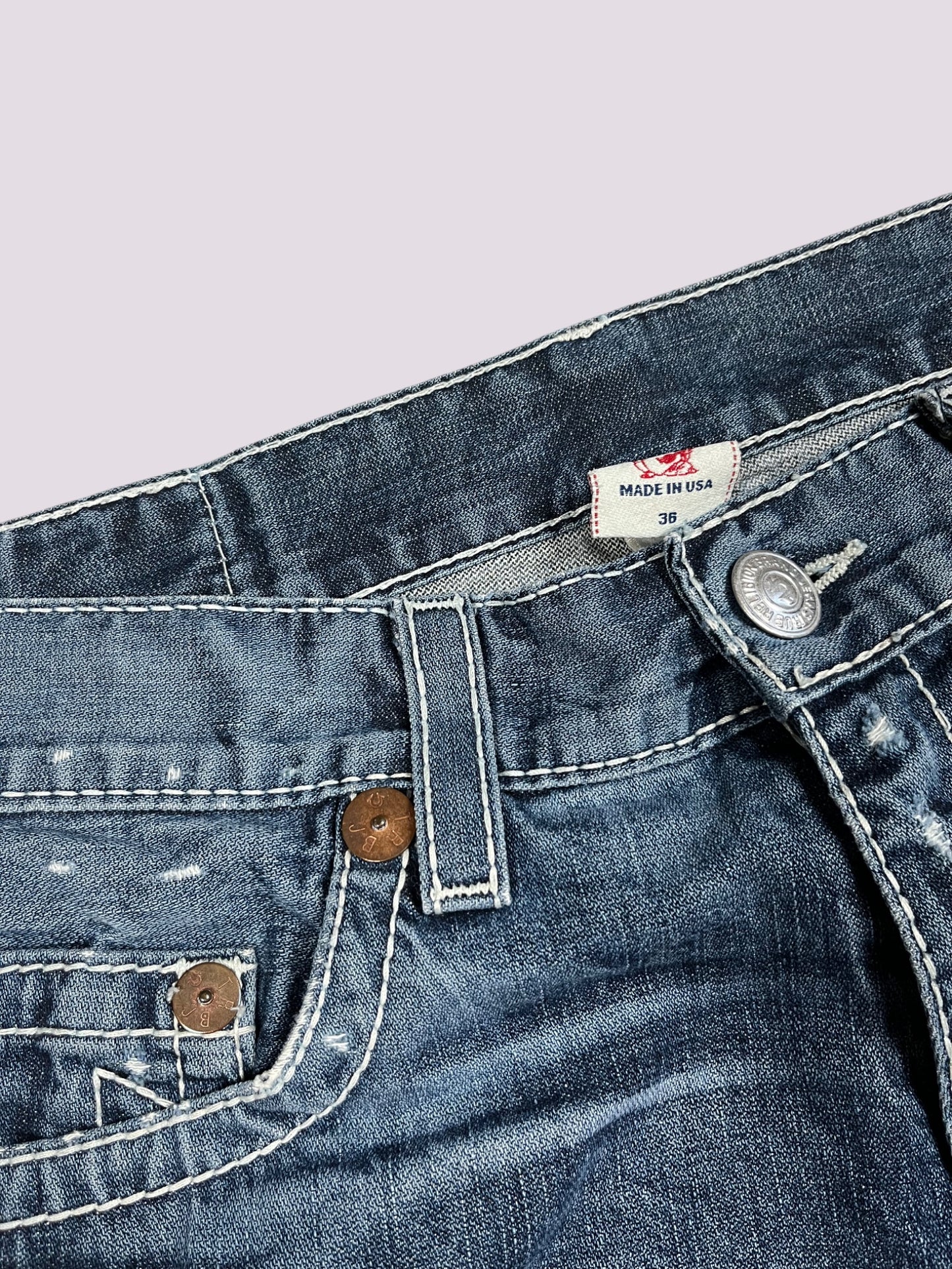 True Religion Baggy Jeans Gr 36